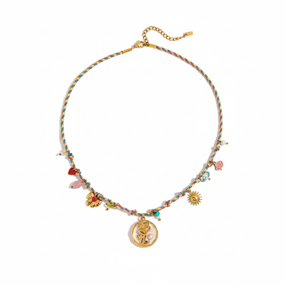 18K Verguld Boho Hanger Ketting Collectie – Waterdicht, Roestvrije Dagelijkse Sieraden