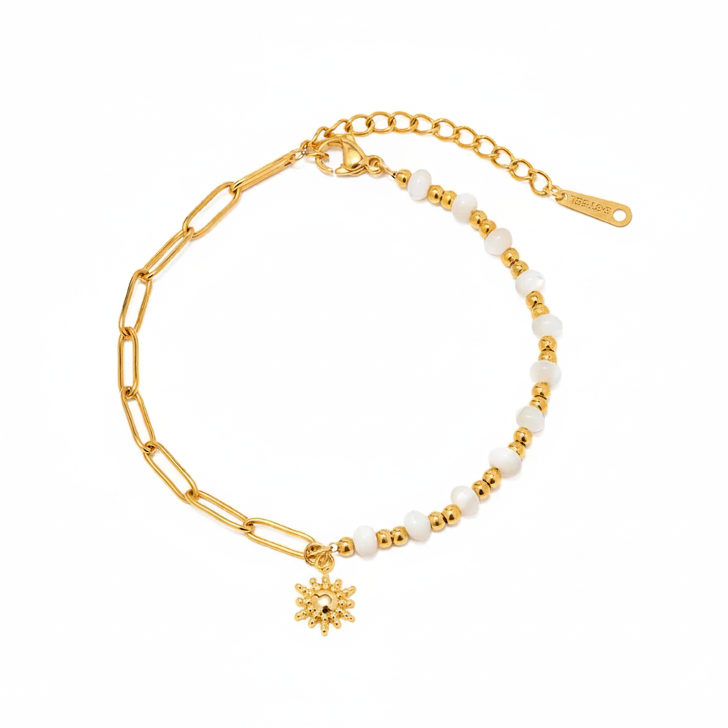 Luxe 18K Vergulde Armbandenset voor Dames – Waterdicht & Vlekbestendig