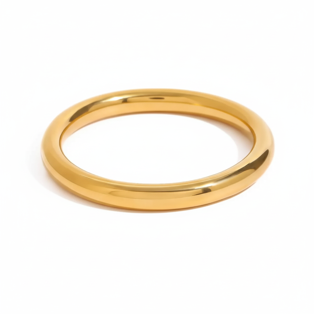 Premium 18K Gold Plated Bangle Hand Bracelet for Women – Waterproof & Tarnish-Free Luxury Jewellery & Jewelry