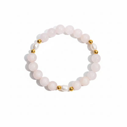 Natural Stone Bracelet Set for Women | Waterproof & Tarnish-Free Beaded Jewelry