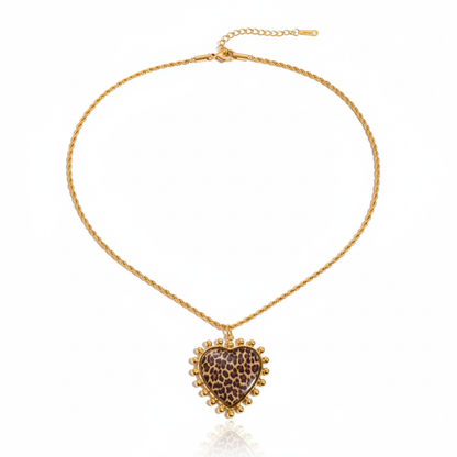 18K Vergulde Hartketting Collectie – Waterdichte, Vlekbestendige Statement Sieraden