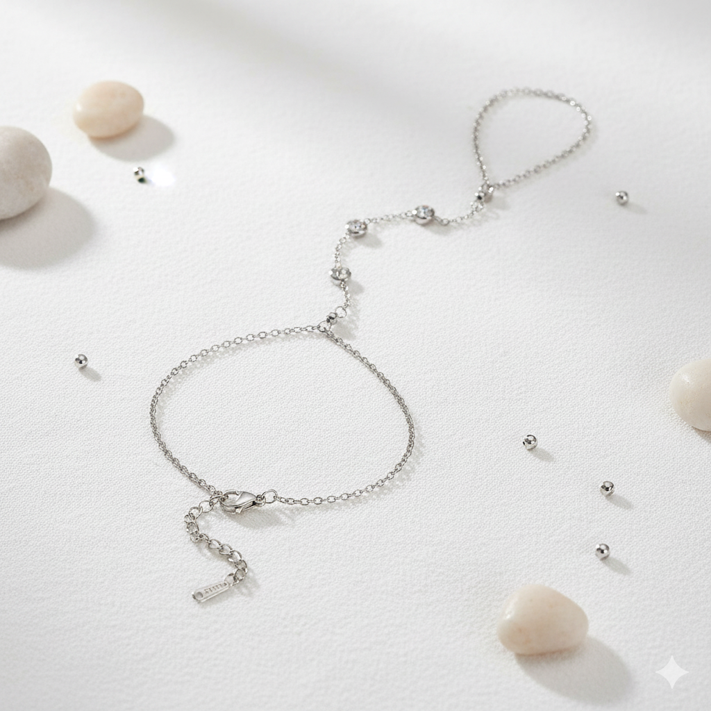Vergulde & Verzilverde Handkettingarmband voor Dames | Waterdichte Aanslagvrije Sieraden
