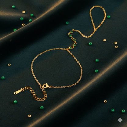Vergulde & Verzilverde Handkettingarmband voor Dames | Waterdichte Aanslagvrije Sieraden