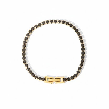 Premium 18K Gold Plated Tennis Bracelet for Women – Waterproof & Tarnish-Free Luxury Jewellery & Jewelry