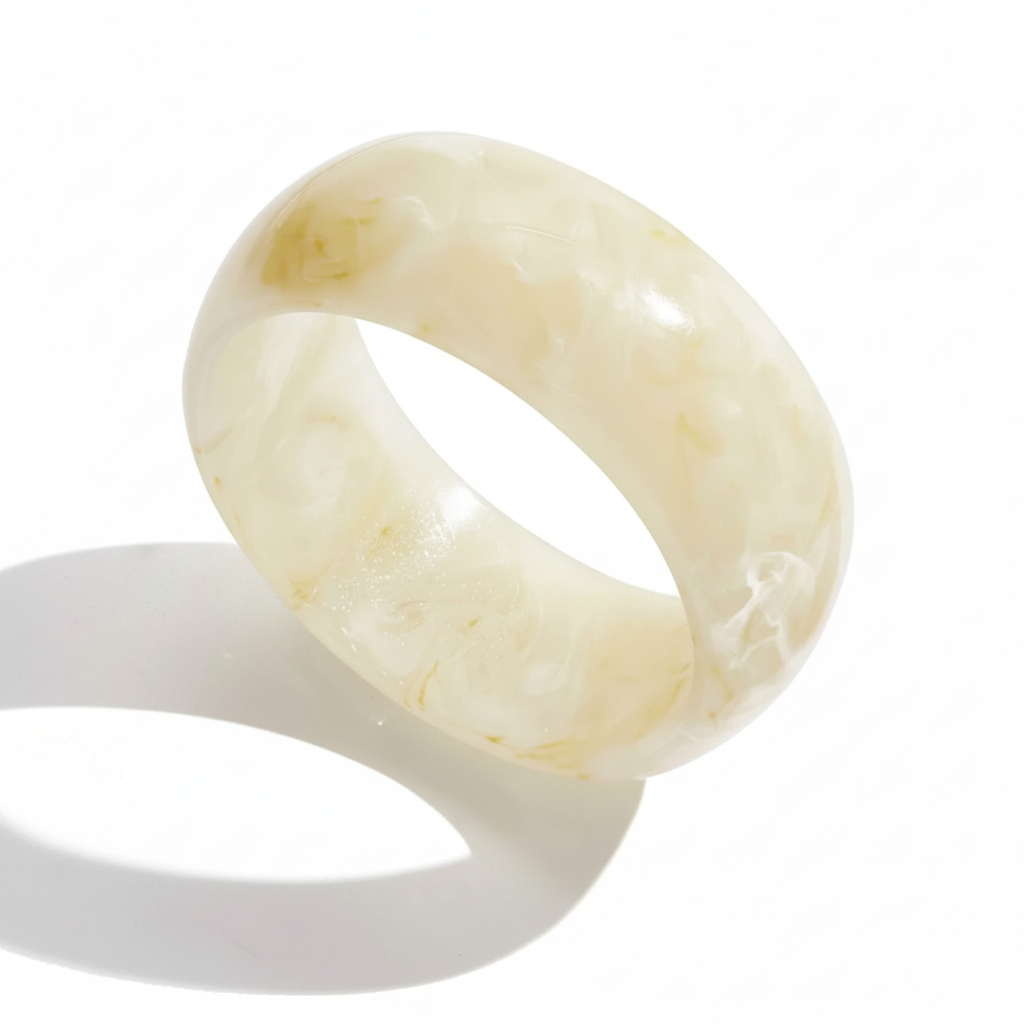Gold Plated Statement Bangle Bracelet for Women | Waterproof & Tarnish-Free Modern Jewelry