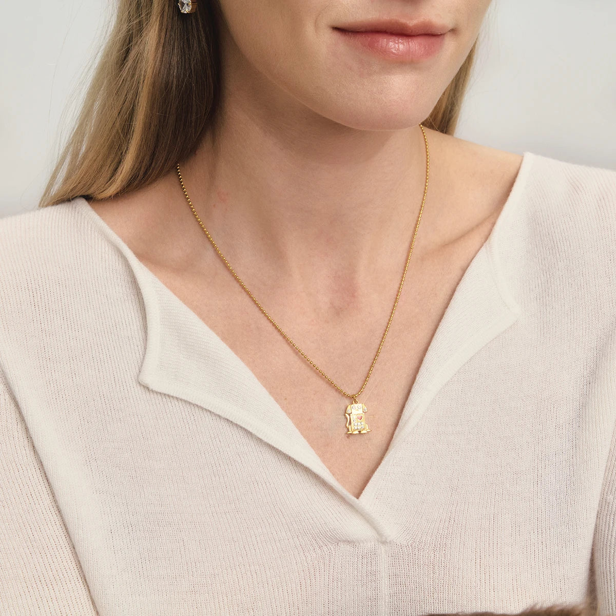 Gouden Honden Hanger Ketting | Hondenvriend Ketting voor Hondenmoeders & -vaders