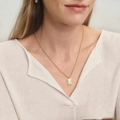 Gouden Honden Hanger Ketting | Hondenvriend Ketting voor Hondenmoeders & -vaders