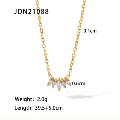 Gouden Evil Eye Rechthoek Talisman Ketting | Bescherming & Statement Sieraad