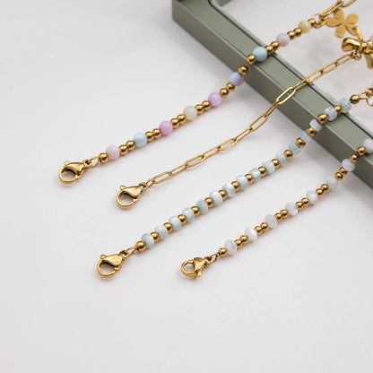 Luxe 18K Vergulde Armbandenset voor Dames – Waterdicht & Vlekbestendig