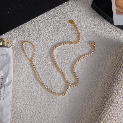 Kristallen Handketting Armband voor Dames | Verguld Waterdicht Aanslagvrij Hand Harness Sieraad