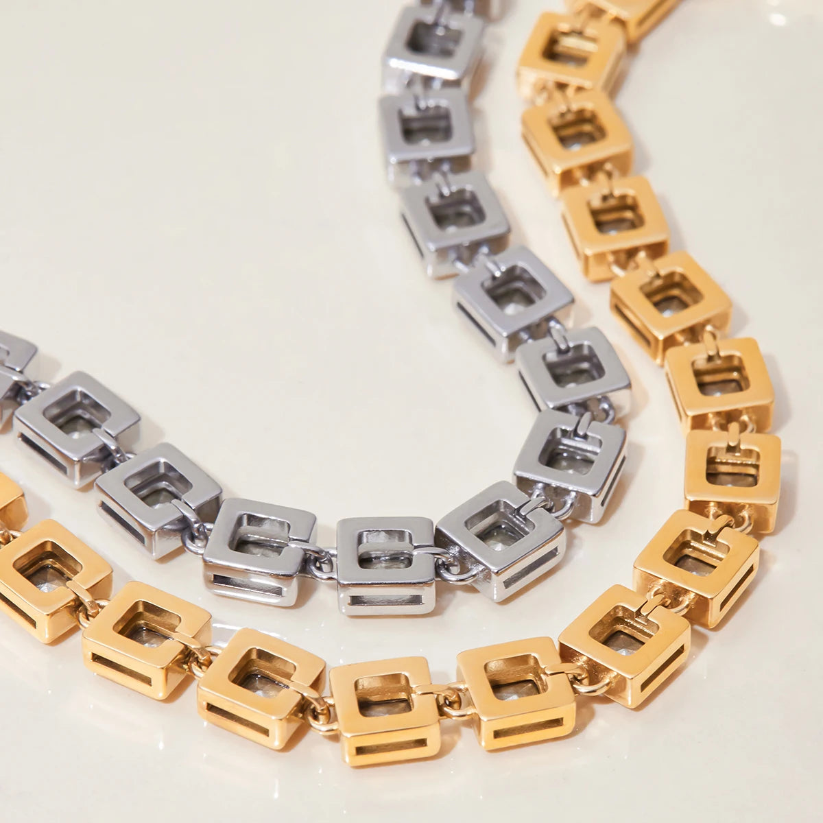 Premium 18K Gold Plated Tennis Bracelet Set for Women – Waterproof & Tarnish-Free Luxury Jewellery & Jewelry