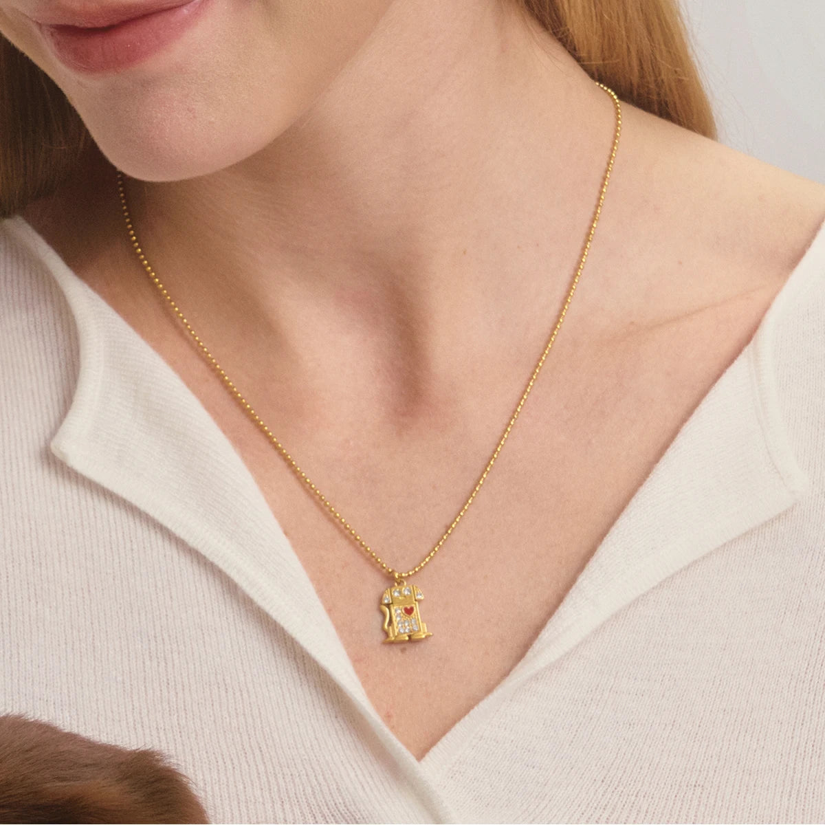 Gouden Honden Hanger Ketting | Hondenvriend Ketting voor Hondenmoeders & -vaders