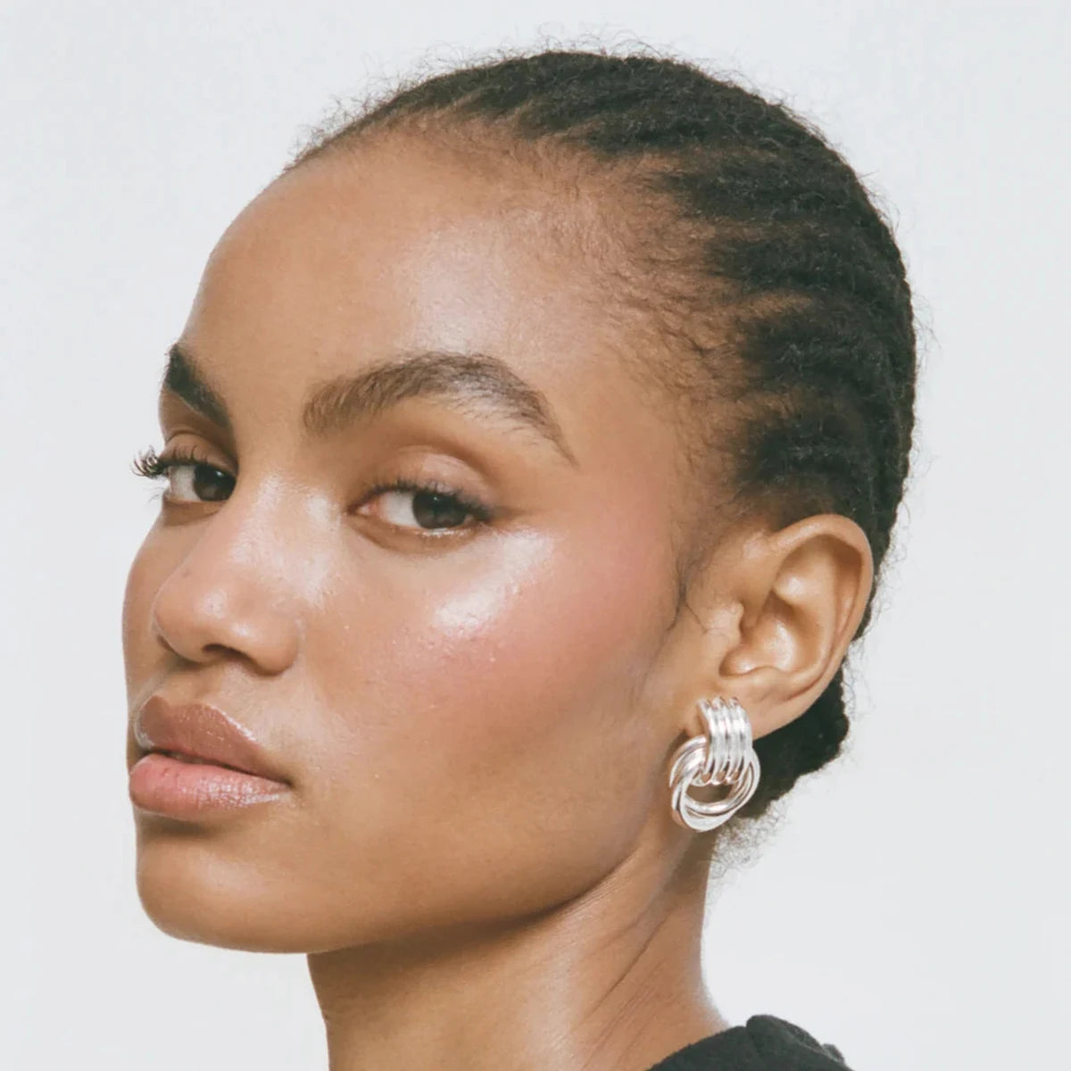 Interlocking Knot Earrings for Women – Gold Plated Waterproof Tarnish Free Stainless Steel Fashion Jewellery
