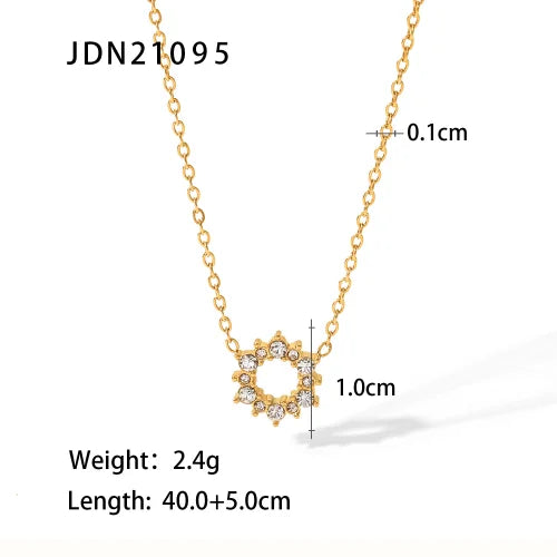 Gouden Evil Eye Rechthoek Talisman Ketting | Bescherming & Statement Sieraad