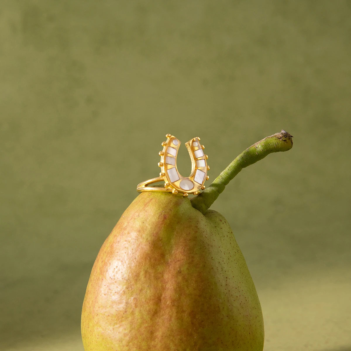 18K Vergulde Hoefijzer Ring Collectie – Waterdichte, Vlekvrije Statement Ringen