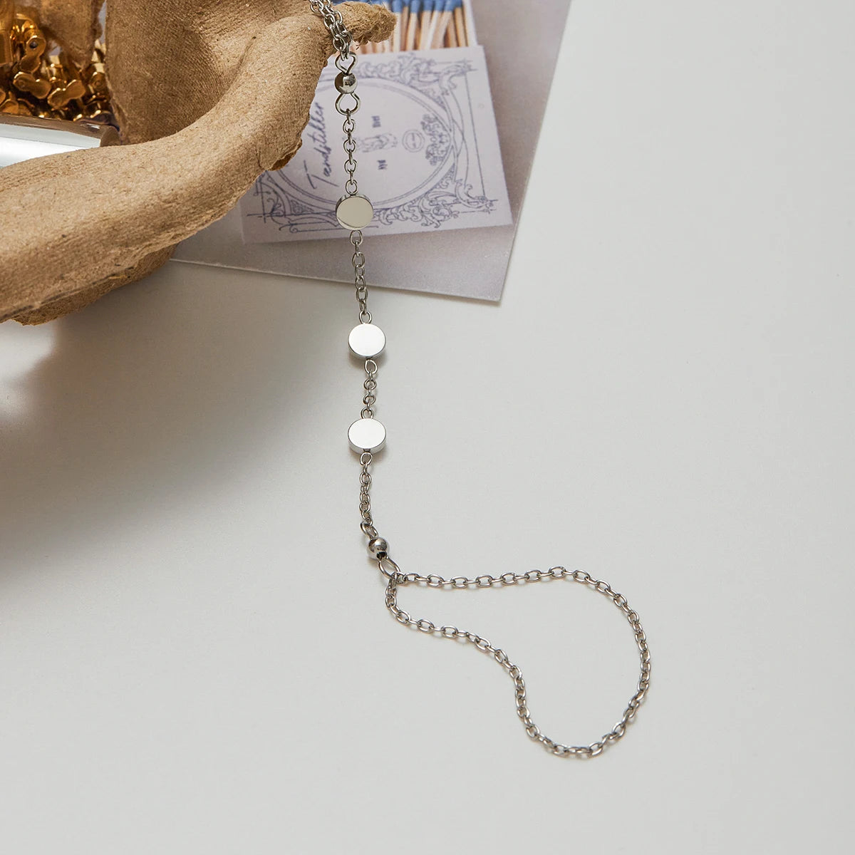 Vergulde & Verzilverde Handkettingarmband voor Dames | Waterdichte Aanslagvrije Sieraden