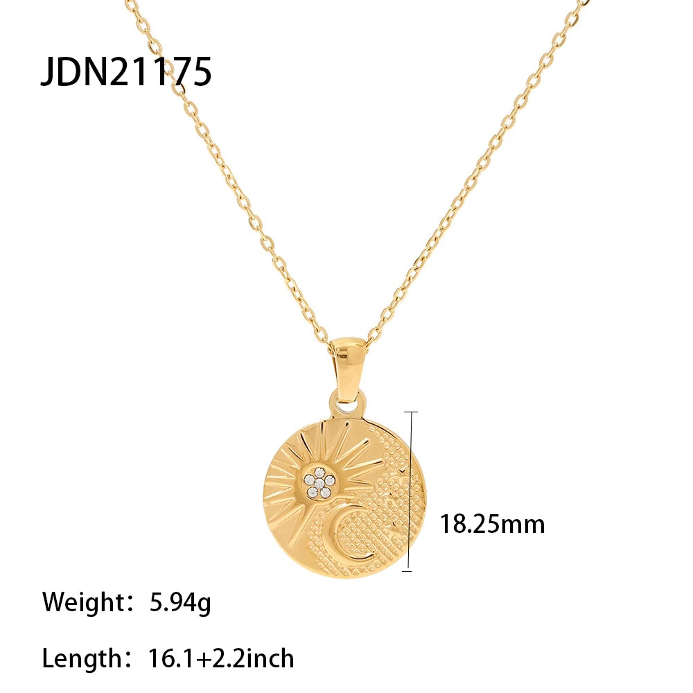Gouden Evil Eye Rechthoek Talisman Ketting | Bescherming & Statement Sieraad