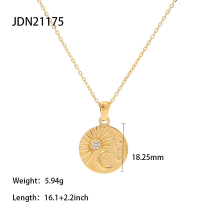 Gouden Evil Eye Rechthoek Talisman Ketting | Bescherming & Statement Sieraad