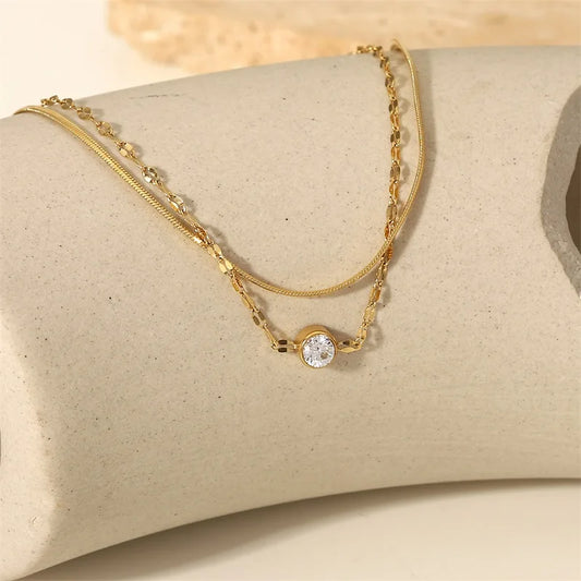 Premium 18K Gold Plated Hand Bracelet for Women – Waterproof & Tarnish-Free Luxury Jewellery & Jewelry
