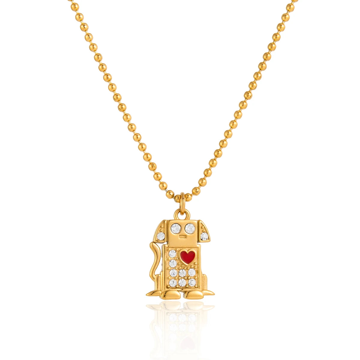 Gouden Honden Hanger Ketting | Hondenvriend Ketting voor Hondenmoeders & -vaders